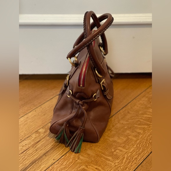 Dooney & Burke Florentine Domed Buckle Satchel - Picture 2 of 9